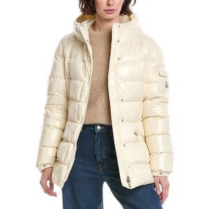 Moncler Womens Rain Jacket, White